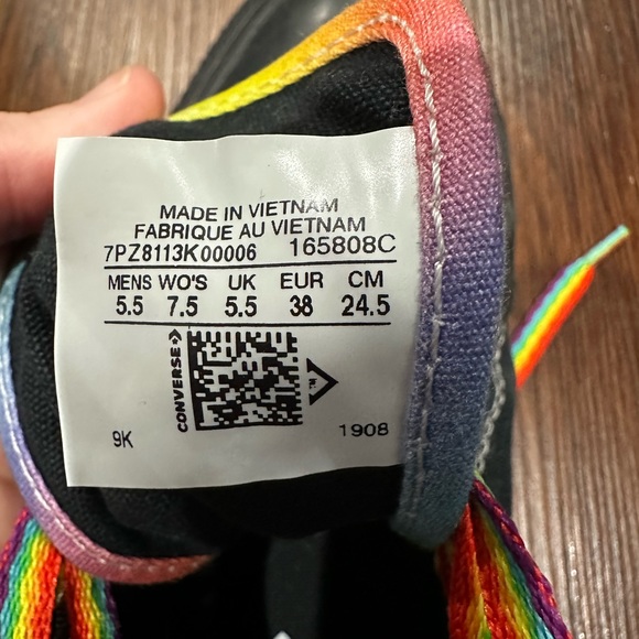 Custom Pride Converse - Picture 7 of 7